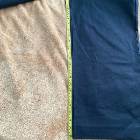 Boden Ponte' Knit Wide Leg Culottes Navy Blue  Minimalist Sophisticated ( F-12) - Picture 10 of 11